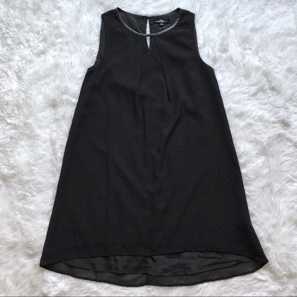 Textured dot dress